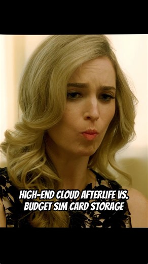 High-end cloud afterlife vs. Budget SIM card storage. #foryou #shorts #drama #series #upload