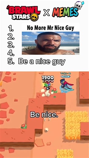 The End🤣 THE BEST 5 Memes in Brawl Stars🔥 #brawlstars #brawlstarstiktok #бравлстарс