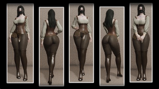 BodySlide身形预设发布-3BA-上古卷轴V