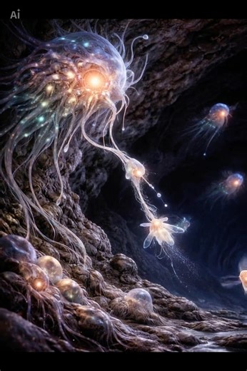 Life without air - The moon creature that eats stone