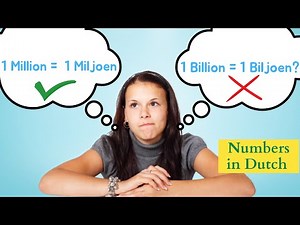 Learn Numbers in Dutch | Dutch A1 Vocabulary