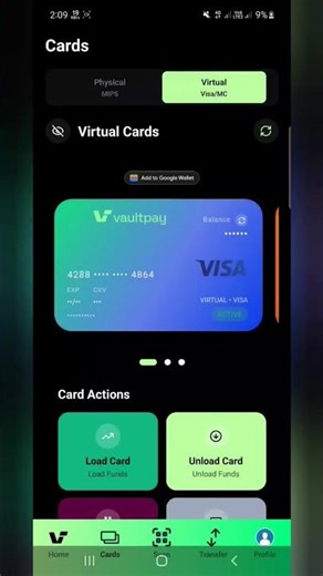 Free Virtual & Physical Visa Card +MasterCard! #MizanTechnical VaultPay
