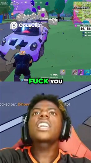 IShowSpeed Playing Fortnite 😭 #ishowspeed #speed #fypシ #speedlive #fortnite