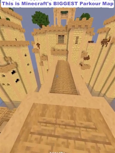 Minecraft's Biggest Parkour Map Challenge