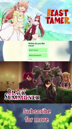 Anime Battle Day 7 Beast Tamer vs Black Summoner