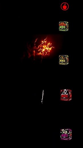 Hexed 48 Shot Standard Aerial Finale Set | Red Apple Fireworks