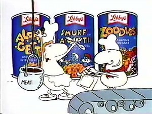 Loveable Libbys Pasta Commercial - Zoodles (1988)