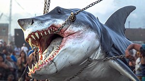 3.2K views · 59 reactions | Largest Monster Sharks Ever Caught on Camera | Palmer Strong | Facebook