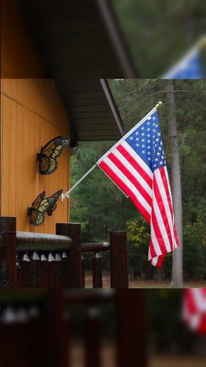 How to Install a House Mounted Flagpole with a Flag Stabilizer
