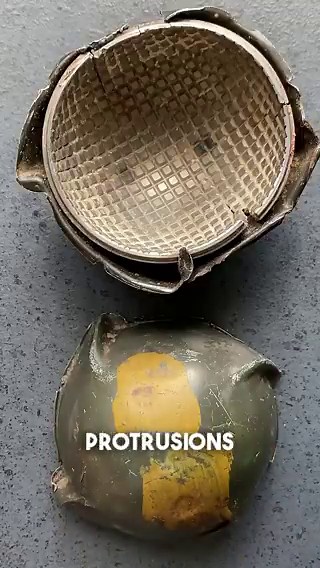 Iran claims to have gathered these BLU-63 submunitions from CBU-58 cluster bombs dropped by the U.S. and Israeli Air Forces during the war.The BLU-63 is an impact-fuzed fragmentation submunition that is very similar to the M74 used with ATACMS missiles.1/