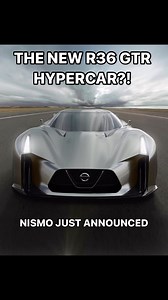 Will this be the R36 GTR?! @nismo just announced this concept car 🫢 #r36 #r36gtr #r35gtr #r34gtr #r33gtr #r32gtr #gtr #nismo #nissanskyline #nissan #skylinegtr #rb26 #rb26dett | The R32 GTR