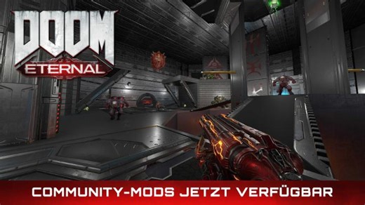 DOOM Eternal | PC-Mods-Update ist live Über 650 unterhaltsame, von der Community erstellte Mods sind spielbereit! 🔗 https://beth.games/41scHJs | DOOM
