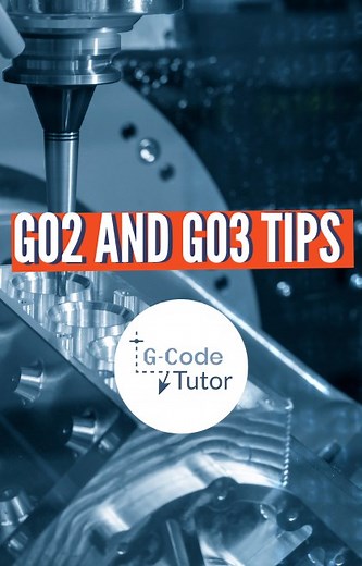 Learn how to program with G02 and G03 to produce a radii from the G-Code Tutor. | Practical Machinist