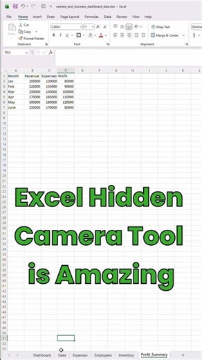 Hidden Excel Camera Tool You Must Try
