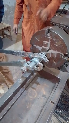 High Speed Baler Spring Manufacturing on Machine Custom Spring Making Process #workshoplife