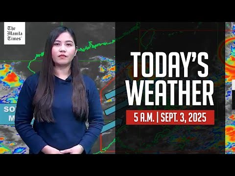 Today's Weather, 5 A.M. | September 3, 2025