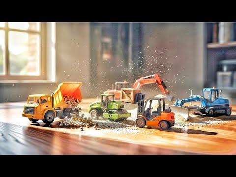 😱😱Creating a Fully Functional Mini RC Construction Site🤯🤯 ‪@DiyMiniBuild‬