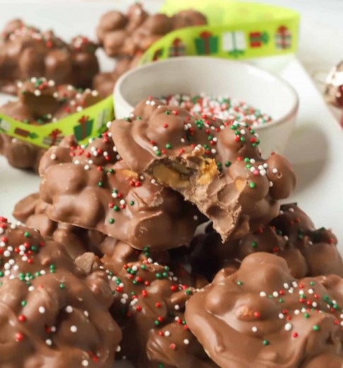Crockpot Christmas Crack (Just 5 Ingredients!) - Boston Girl Bakes