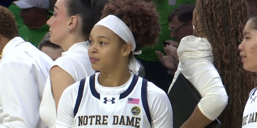 Hannah Hidalgo sets NCAA steals record, Notre Dame points record in win over Akron