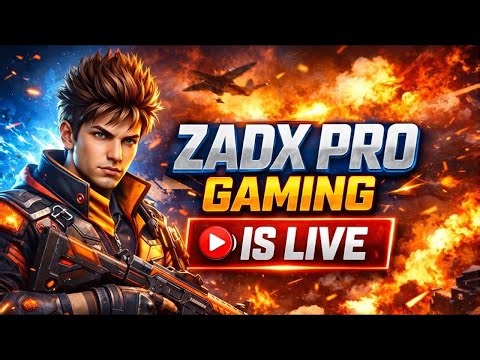 ⚡️ZADX PRO GAMING IS LIVE❤️