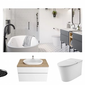 Modular and modern. Pick out the best parts for your clients' bathroom updates with the urban-inspired Studio S Collection. | American Standard