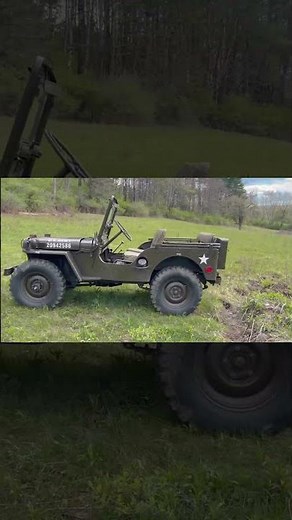 1952 Willys M38 Military Jeep Ghost Riding - FOR SALE #willysm38 #willysjeep #militaryjeep