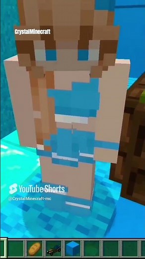 Omz and Crystal caught kissing in Minecraft #minecraft #crystal