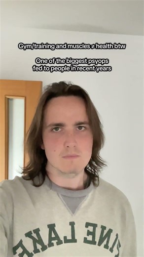 Just cause you have muscles doesn’t make you automatically healthy