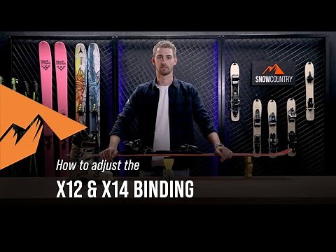 How to adjust your X12 & X14 Binding | Snowcountry