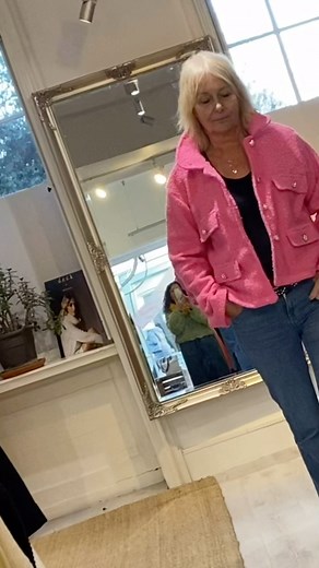 26 reactions | Just arrived.. this gorgeous pink lightweight jacket #pink #jacket #newin #gorgeous #ladieswear #loveholt #shopindependent | Eliza Gray Ladies Clothing | Facebook