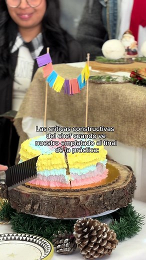 Chef evalúa platillos de gastronomía