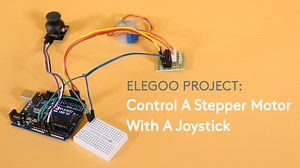 The Arduino Beginners' Tutorials series continues this week. 🤓 Here is a new vid showing you how to Control A Stepper Motor With A Joystick!🚕🏗️ This prototype could be applied in plenty of practical projects like Electric fan, electric fishing rod, robot arm, etc. What kind of idea do you have in mind?👀 Share with us in the comment below! ✅You can download the code here: https://bit.ly/3fBwMmU ✅Featured product: Elegoo UNO Project Most Complete Starter Kit Music: Blue Sky by Quincas Moreira