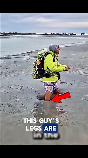 How to escape quicksand