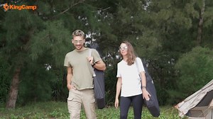 KingCamp Camping Bed, Sturdy Folding Camp Bed for Adults