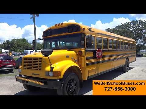 1998 International BlueBird (Stock # 2124)