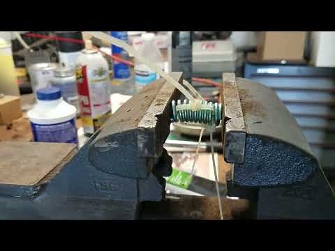 Ford door hinge spring installation