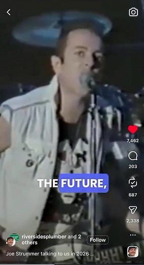 Joe Strummer Talking To Us in 2026 #musichistory #theclash #joestrummer #2026 #punk #history
