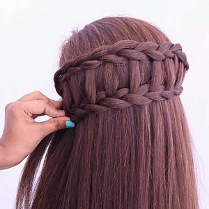 Wedding Guest Beautiful Open Hairstyle | Easy & simple Hairstyle For Medium Hair | Magical Hairstyle