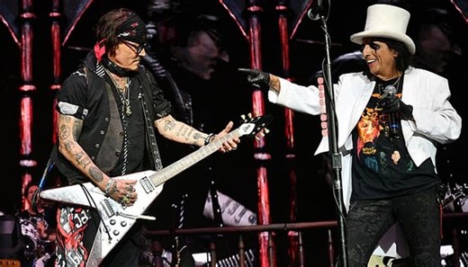 Johnny Depp joins Alice Cooper for 'Paranoid' Tribute to Ozzy Osbourne