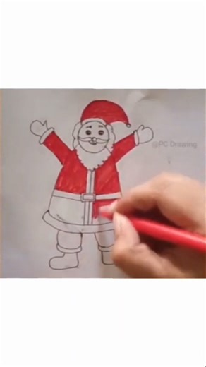 #christmas #art #drawing #drawingtutorial #howtodraw #easyart #easydrawing