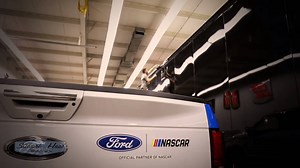 One step closer. The No. 41 hauler is wrapped and ready for the 2019 #NASCAR Cup Series season. In a week's time, we'll load her up with a couple of fast Ford Mustangs and head to Daytona. It's almost time, fans! #SHRacing | Haas Factory Team