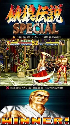 Geese Howard’s Perfect Domination in Fatal Fury Special🔥
