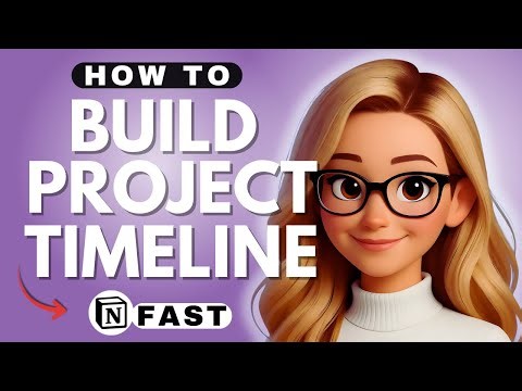 How to Build a Project Timeline Dashboard in Notion - 2025