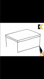 How To Draw Container Box Easily #container #containers #containerbox #drawingtutorial #drawing