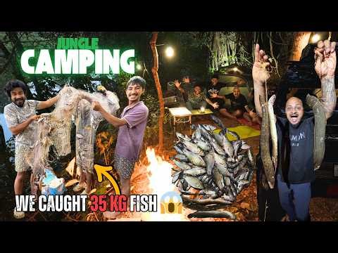 35KG FISH! Survival Camping in the Deepest Scariest Forest 😱 @TRIPTHEWILD