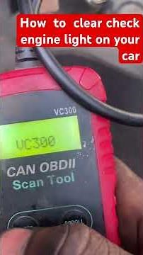 How to remove check engine warning lights on your dashboard panel using OBD 2 scanner .￼