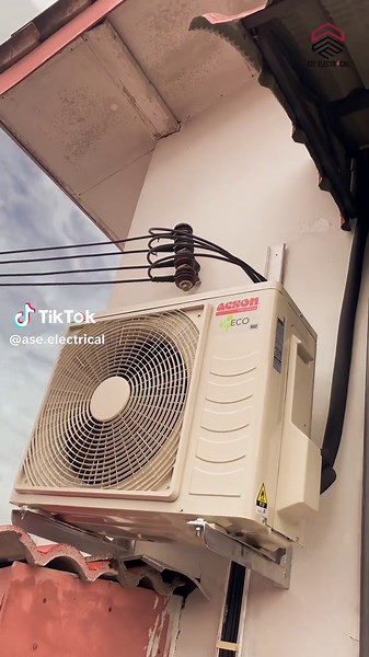 Pemasangan Acson Non Inverter 1HP Selesai!