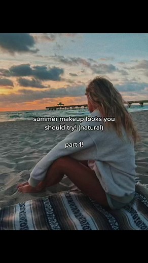 summer makeup looks you should try! part 1 #summer #summer2022 #holiday #airport #makeup #ideas #beach #sunset #fyp #fypシ