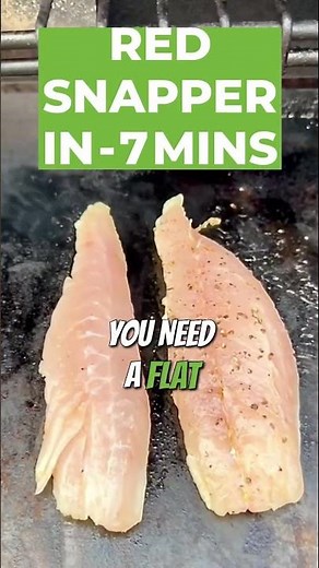 Red Snapper in 7 Minutes! Fast & Juicy Fish Fillet Recipe