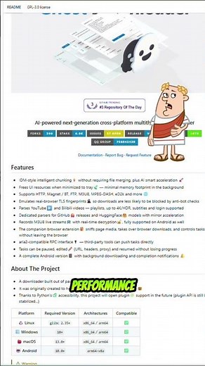 Forget IDM! This FREE AI Download Manager Is Insanely Fast 🚀 #AImodels #github